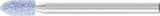 PFERD TOUGH Schleifstift ZY 2x5mm, 3mm Schaft, CER/EK AWCO 80 – 10 Stück