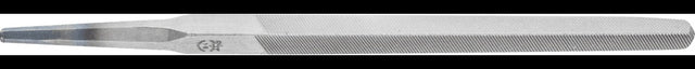 PFERD Werkstattfeile Dreikant DIN 7261, 100 mm, Hieb 1, Form C, für Metall und Profilbearbeitung