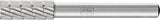 PFERD HSS-Frässtift ZYAS 6 mm Zylinderform mit Stirnverzahnung, Schaft-Ø 6 mm