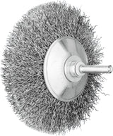 PFERD TOOLS Kegelbürste KBU Ø80mm Stahldraht 0,3mm Schaft 6mm für Bohrmaschine