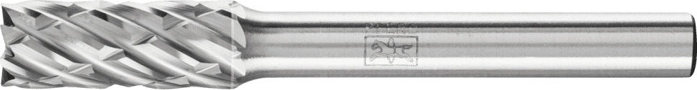 PFERD Hartmetall-Frässtift ZYAS Ø4 mm Kopflänge 13 mm Schaft-Ø 6 mm Verzahnung 3 PLUS