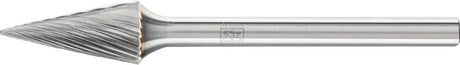 PFERD Kleinfrässtift Form G SKM 3 mm Hartmetall 3 PLUS Verzahnung