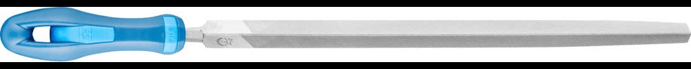PFERD Werkstattfeile Dreikant DIN 7261, 200 mm, Hieb 1, 2K-Ergo-Heft
