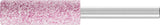 Schleifstift ZY STEEL D3xH6mm 3mm Edelkorund ADW 100 von PFERD TOOLS – 10 Stück