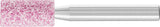 Schleifstift ZY STEEL D3xH6mm 3mm Edelkorund ADW 100 von PFERD TOOLS – 10 Stück