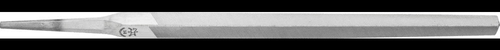 PFERD Werkstattfeile Dreikant DIN 7261, 100 mm, Hieb 1, Form C, für Metall und Profilbearbeitung