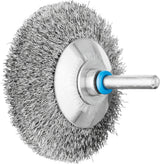 PFERD Kegelbürste KBU INOX Ø 70 mm, Edelstahldraht, 6 mm Schaft, 15000 min-¹