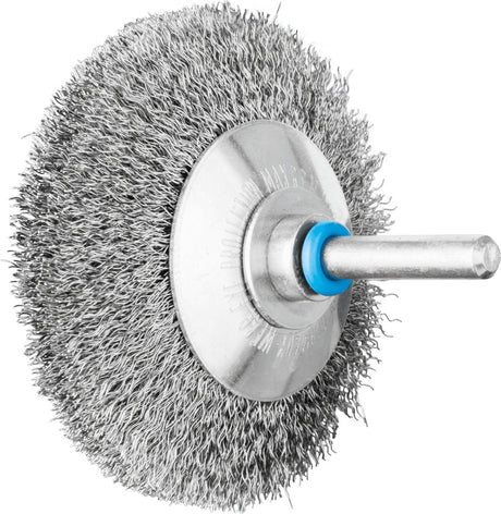 PFERD Kegelbürste KBU INOX Ø 70 mm, Edelstahldraht, 6 mm Schaft, 15000 min-¹
