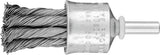 PFERD Pinselbürste PBG ST 19 mm Schaft 6 mm Stahldraht 0,25 mm für Bohrmaschine