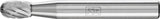 PFERD Frässtift TRE 6 mm Hartmetall Verzahnung 3 PLUS für Zerspanung