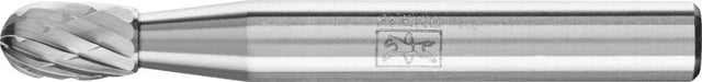 PFERD Frässtift TRE 6 mm Hartmetall Verzahnung 3 PLUS für Zerspanung