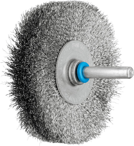PFERD Rundbürste RBU 2004/6 INOX Ø 30 mm, Drahtstärke 0,2 mm, Schaft-Ø 6 mm – Edelstahlbürste für Reinigung und Entrostung