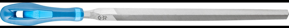 PFERD Werkstattfeile Dreikant DIN 7261, 200 mm, Hieb 1, 2K-Ergo-Heft