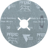 PFERD TOOLS Fiberscheibe FS VICTOGRAIN Ø125 mm K36 – Höchste Abtragsleistung