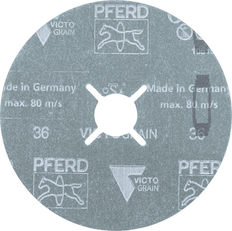 PFERD TOOLS Fiberscheibe FS VICTOGRAIN Ø125 mm K36 – Höchste Abtragsleistung