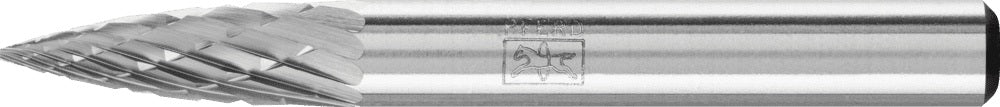 PFERD Frässtift SPG 6 mm Hartmetall Verzahnung 3 PLUS für Zerspanung