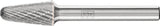 PFERD Frässtift KEL 10 mm Kopf-Ø 20 mm Schaft-Ø 6 mm Hartmetall Verzahnung 3 PLUS