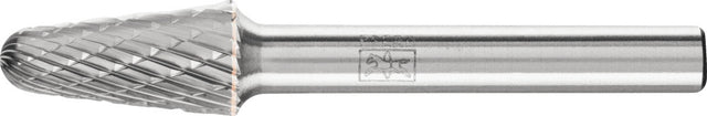 PFERD Frässtift KEL 10 mm Kopf-Ø 20 mm Schaft-Ø 6 mm Hartmetall Verzahnung 3 PLUS