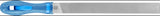 PFERD Werkstattfeile DIN 7261 Flachstumpf 200 mm Hieb 1 mit 2K-Ergo-Heft