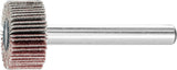 PFERD Fächerschleifer Ø30x15 mm K60 Korund für Grob- bis Feinschliff, Schaft-Ø 6 mm