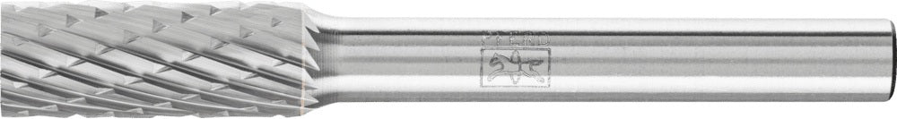 PFERD Frässtift ZYA 4 mm Hartmetall Schaft 6 mm Verzahnung 3 PLUS