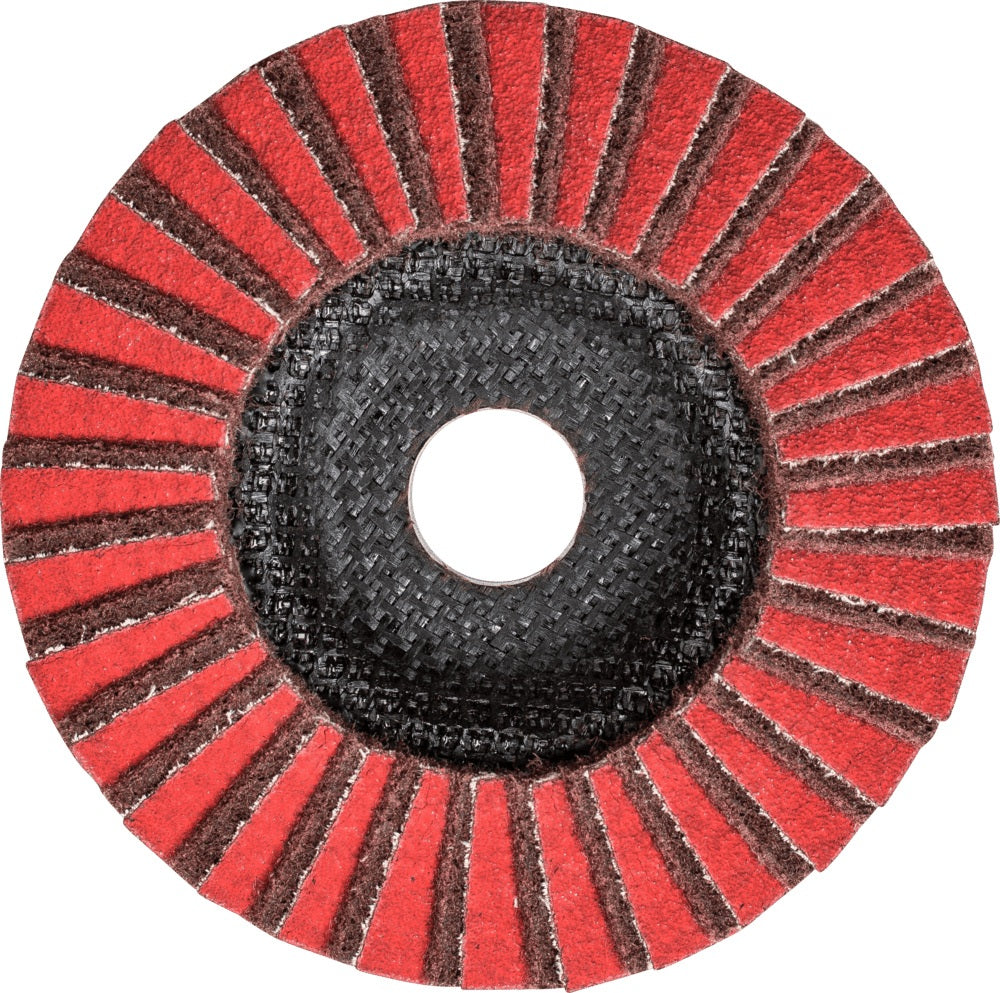 PFERD Fächerschleifscheibe Ø125 mm K120/240 CO-COOL Keramikkorn – 5 Stück