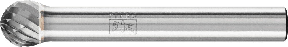 PFERD Frässtift KUD 4 mm Hartmetall Schaft 6 mm für präzise Zerspanung