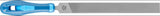 PFERD Werkstattfeile DIN 7261 Flachstumpf 200 mm Hieb 1 mit 2K-Ergo-Heft