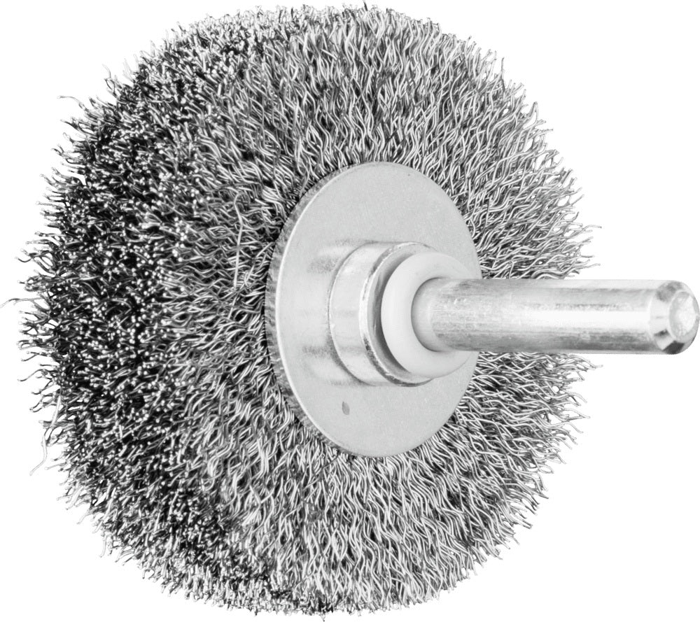 PFERD TOOLS Rundbürste RBU 5015/6 INOX Ø 50 mm, 6 mm Schaft, gewellter Draht