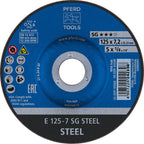 125 mm / 7,2 mm / 12200 min-¹