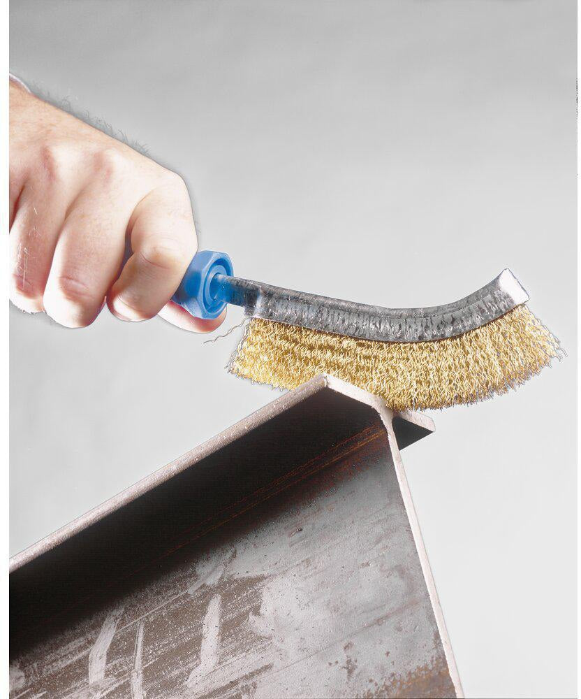 PFERD TOOLS Handbürste HBG 10 MES 265 mm Messingdraht 0,3 mm für Reinigungsarbeiten