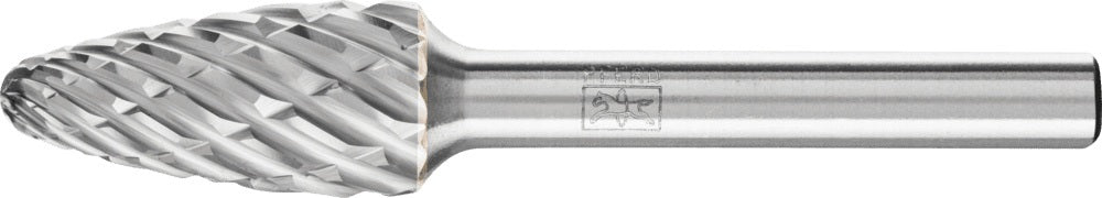 PFERD Frässtift RBF Hartmetall 6 mm Kopf-Ø 18 mm Schaft-Ø 6 mm Verzahnung 3 PLUS