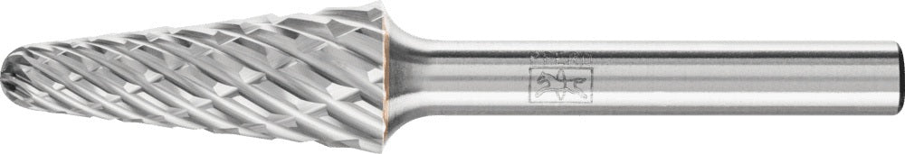 PFERD Frässtift KEL 10 mm Kopf-Ø 20 mm Schaft-Ø 6 mm Hartmetall Verzahnung 3 PLUS
