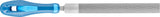 PFERD Werkstattfeile DIN 7261 Halbrund 200 mm Hieb 1 mit 2K-Ergo-Heft