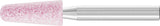 PFERD Schleifstift STEEL EDGE D10xH25mm 6mm Edelkorund AR 46 KE – 10 Stück