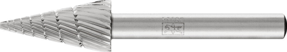 PFERD Frässtift SKM HSS Verzahnung 3, 6 mm Schaft, Kopflänge 18 mm, Form G