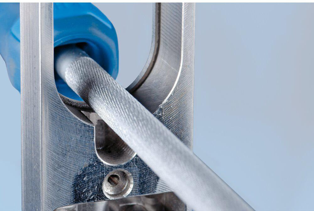 PFERD Werkstattfeile DIN 7261, rund, 100 mm, Hieb 1, Form F, für Radien und Profile