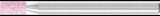 Schleifstift ZY STEEL D3xH6mm 3mm Edelkorund ADW 100 von PFERD TOOLS – 10 Stück