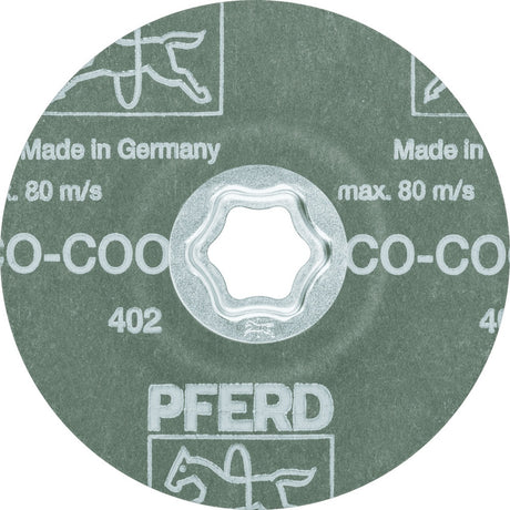 PFERD TOOLS COMBICLICK Fiberscheibe CO-COOL Ø115 mm K36 INOX/Alu Keramikkorn – 25 Stück