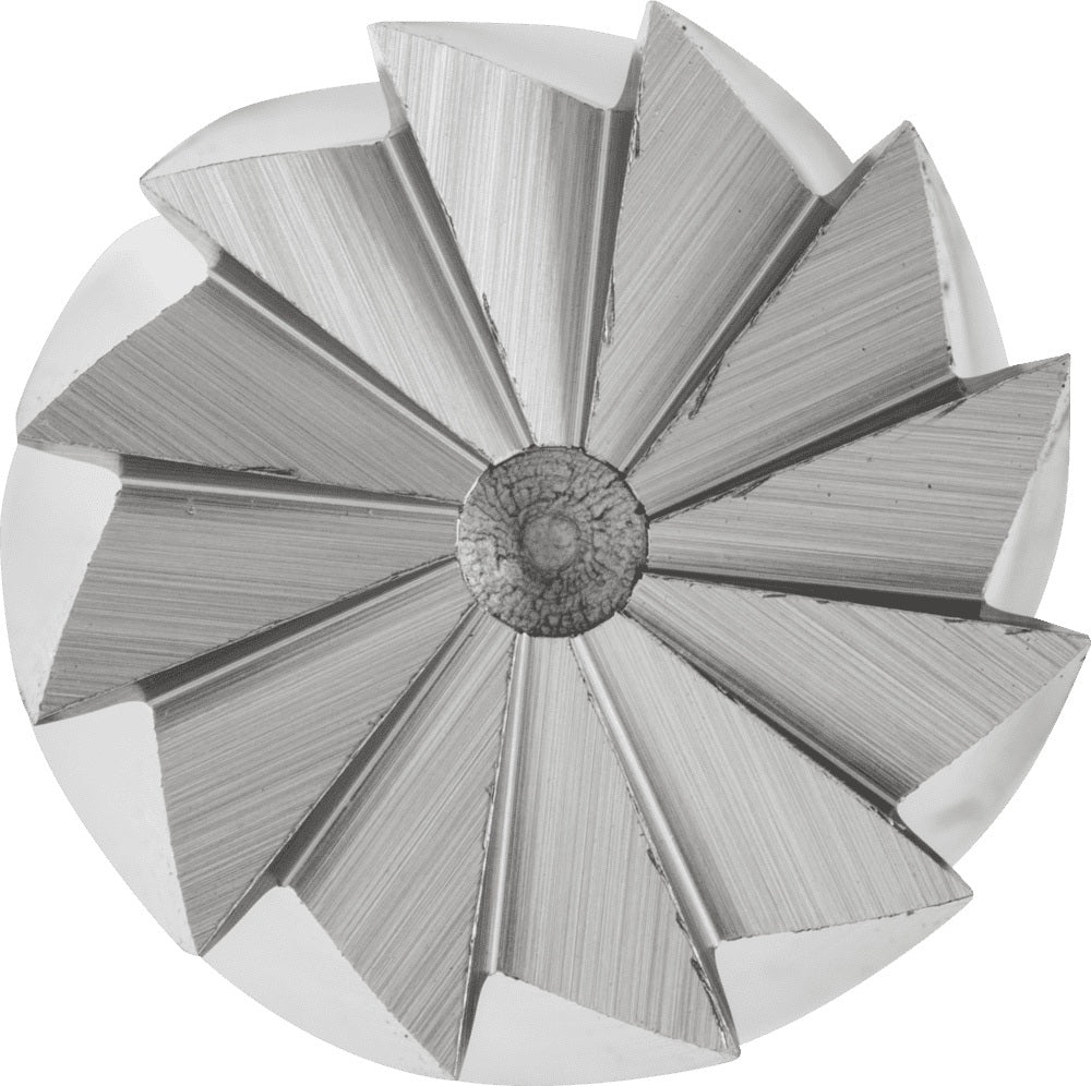 PFERD HSS-Frässtift ZYAS 6 mm Zylinderform mit Stirnverzahnung, Schaft-Ø 6 mm
