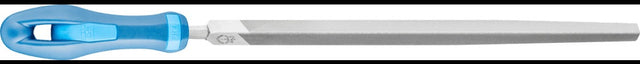 PFERD Werkstattfeile Dreikant DIN 7261, 200 mm, Hieb 1, 2K-Ergo-Heft