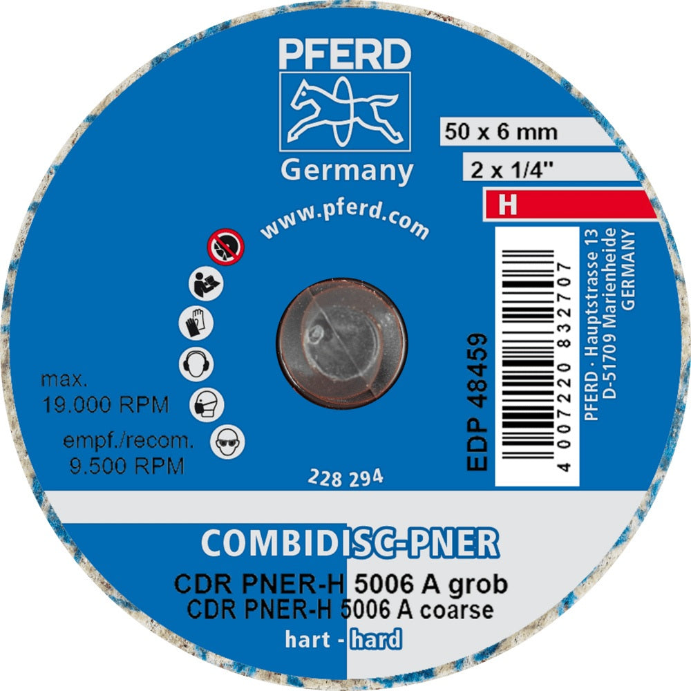 PFERD COMBIDISC Vliesronde CDR PNER-H 5006 A F Ø50mm