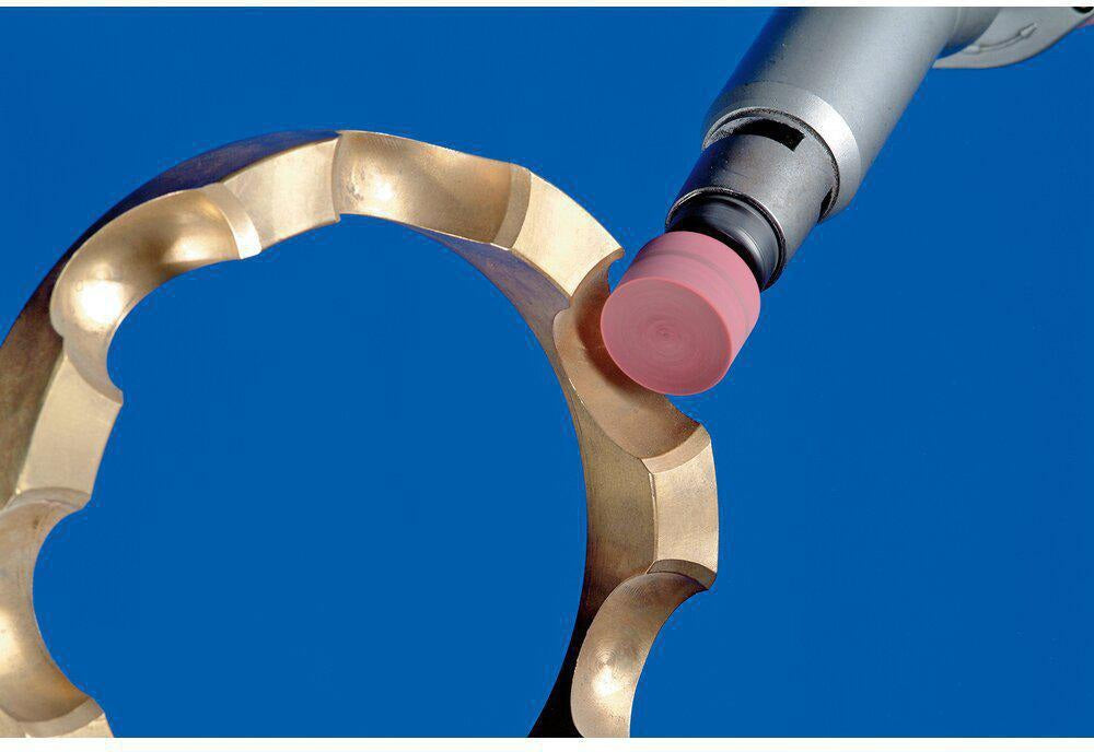 PFERD Poliflex Feinschleifstift D6xH10mm 3mm Edelkorund AR/GR 120 ZY – 10 Stk.