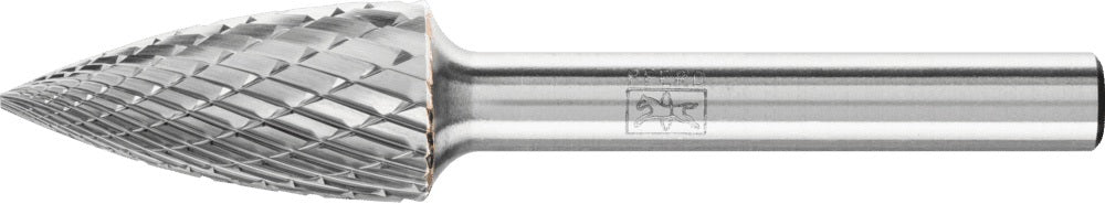 PFERD Frässtift SPG 6 mm Hartmetall Verzahnung 3 PLUS für Zerspanung
