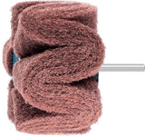 PFERD POLINOX Schleifvliesstift PNG 100x50 mm, 6 mm Schaft, Körnung 100 – für ansatzloses Strichmattieren