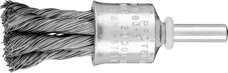 PFERD TOOLS Pinselbürste PBG ST 19 mm Schaft 6 mm Stahldraht 0,35 mm