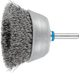 PFERD TOOLS Topfbürste TBU INOX Ø 50 mm, Drahtstärke 0,3 mm, Edelstahl, Schaftaufnahme