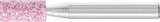 Schleifstift ZY STEEL D3xH6mm 3mm Edelkorund ADW 100 von PFERD TOOLS – 10 Stück
