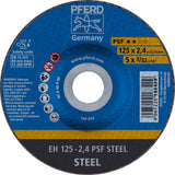 PFERD PSF STEEL Trennscheibe 115x1 mm – 25 Stück für Stahl und Guss