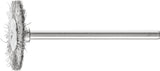 PFERD TOOLS Minirundbürste RBU 1602/3 ST 0,10 – Stahlbürste 16 mm